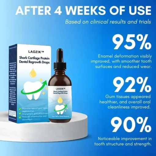 LAOZIK™ Shark Cartilage Protein Dental Regrowth Drops - Image 4