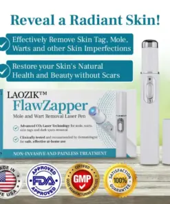 LAOZIK™ FlawZapper Mole and Wart Removal Laser Pen