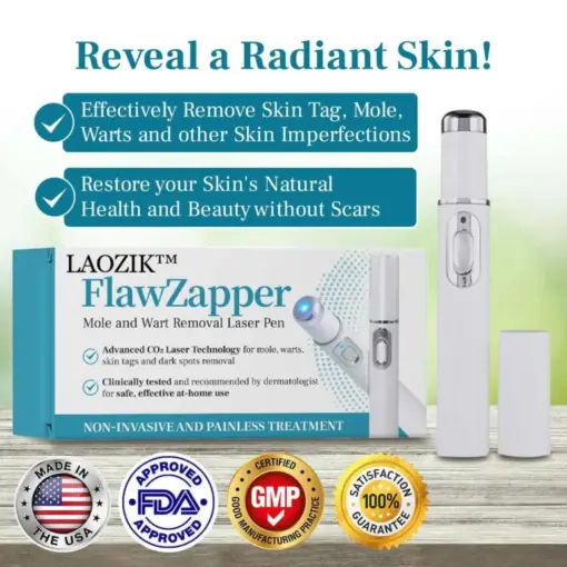 LAOZIK™ FlawZapper Mole and Wart Removal Laser Pen