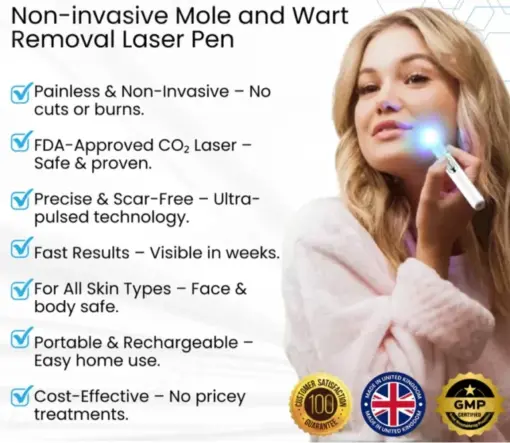 LAOZIK™ FlawZapper Mole and Wart Removal Laser Pen - Image 5