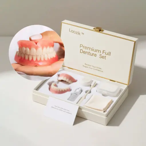 Laozik™ --Advanced Customized Full Denture Set