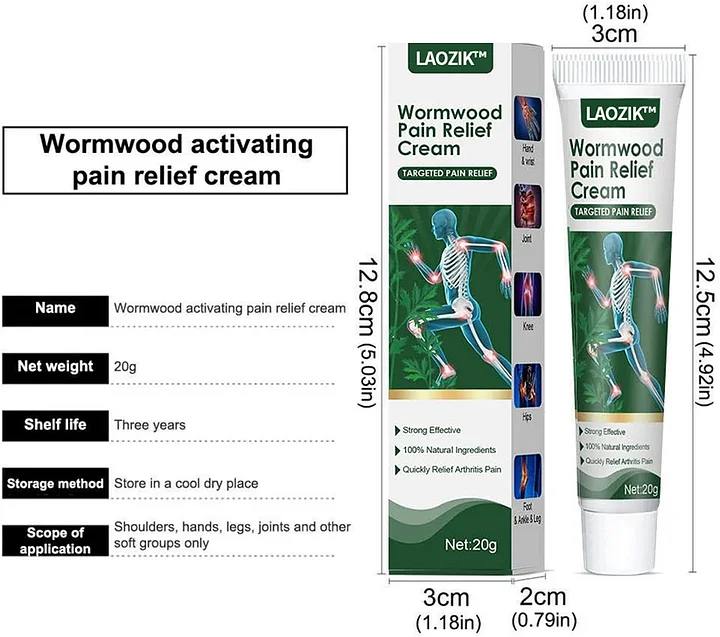 LAOZIK™ Wormwood Pain Relief Cream - Image 2