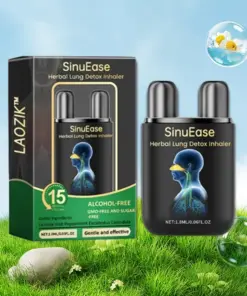 LAOZIK™ SinuEase Herbal Lung Detox Inhaler