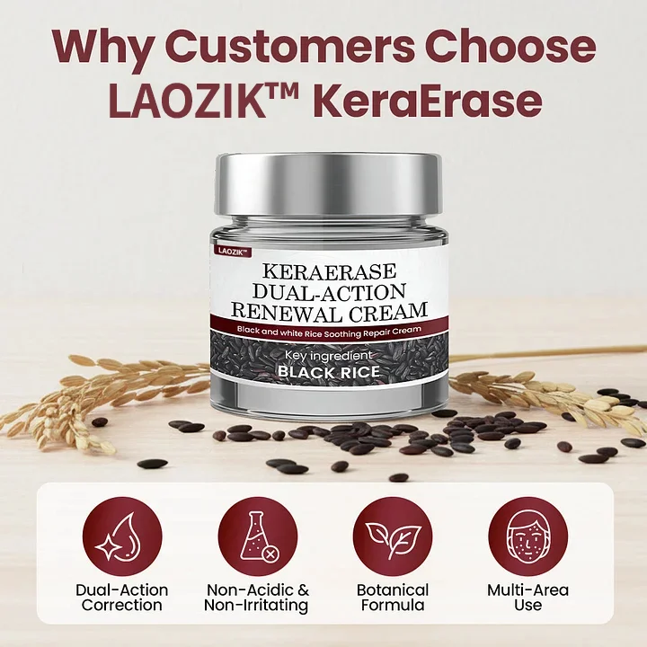 Laozik®KeraErase Dual-Action Renewal Cream