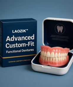 LAOZIK™ Custom-Fit Functional Dentures Made in the USA, FDA Certified, Up to 70 OFF for a More Confident Smile