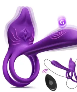 LAOZIK™ Enchanted Girl Luxe Smart Vibrating Ring – App-Controlled Pleasure for Couples