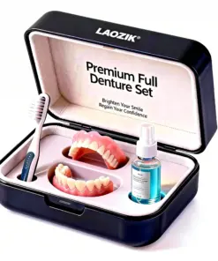 LAOZIKTM Custom-Fit Functional Dentures Made in the USA, FDA Certified, Up to 70 OFF for a More Confident Smile
