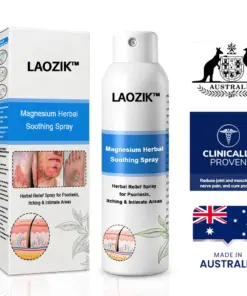 LAOZIK™ Magnesium Herbal SprayTGA certified (Relief for Psoriasis, Eczema, Joint Nerve Pain, Skin Repair, Even Tone, Acne Dark Spot Treatment, Wart Skin Tag Removal)