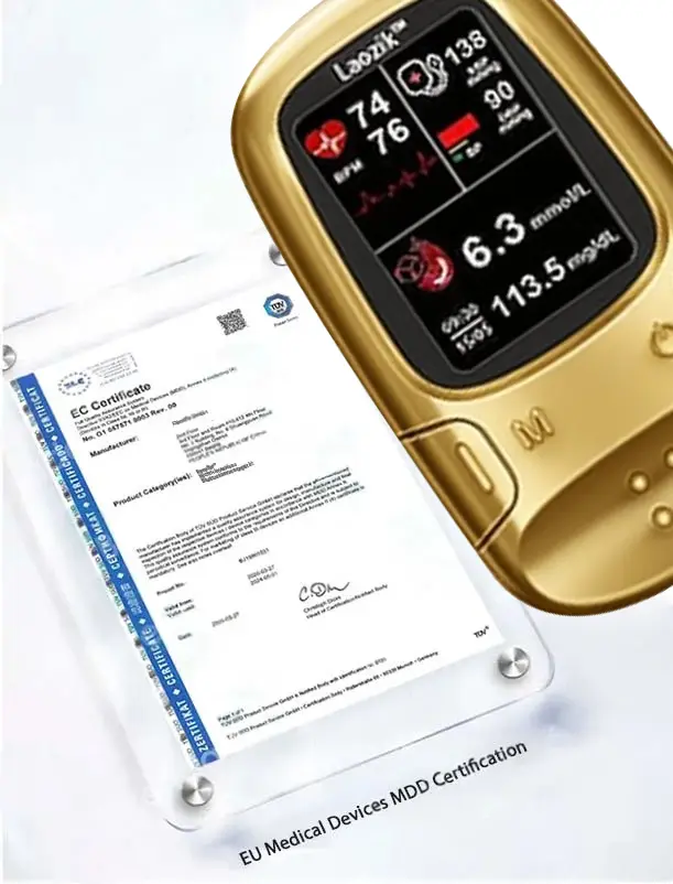 LaozikTM Develops Newly Launched Non-Invasive Smart Glucose Meter made in the USALimited stock available